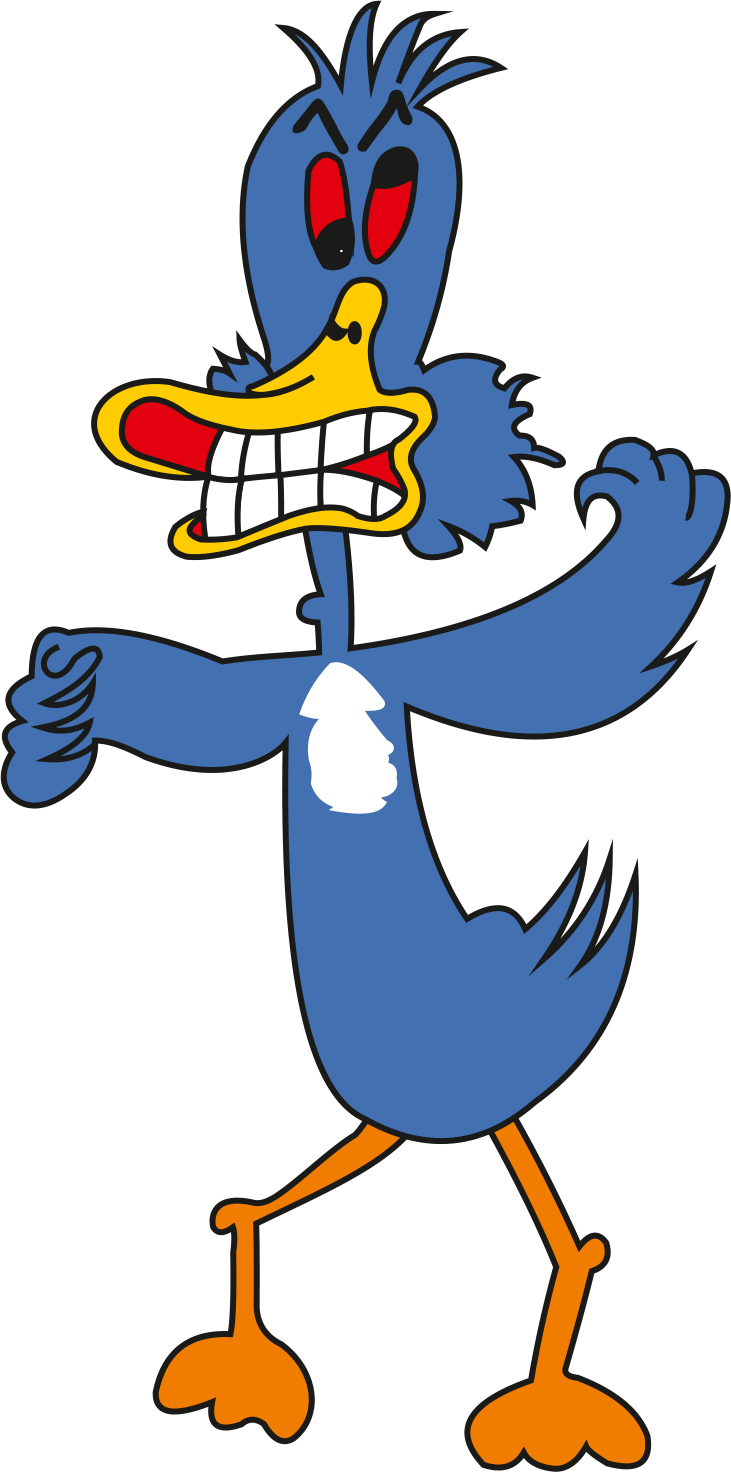 Mad Duck Mascot